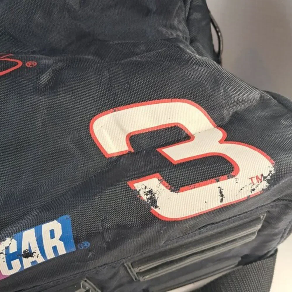 Nascar Men's Black and Red Bag